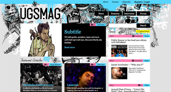 mag3 15 Fresh Online Magazine Designs