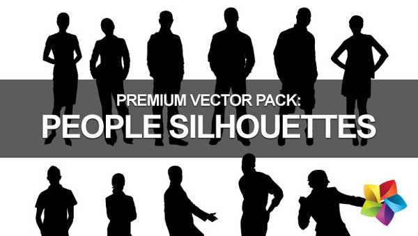 people silhouettes photoshop. Pack: People Silhouettes