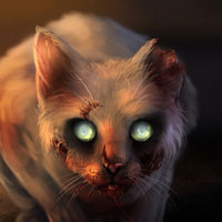 Digital Painting Lesson: Paint a Scary Zombie Cat Using Photo Reference